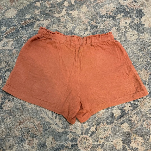 Gap | High Rise Cotton Shorts | Dusty Rose Colour | Size Small - Picture 5 of 5